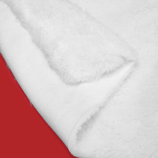 White, Faux Fur Fabric / Tela de Peluche - 60" Wide - SOLO PICKUP