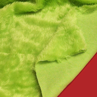 Light Green, Faux Fur Fabric / Tela de Peluche - 60" Wide - SOLO PICKUP