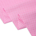 Tela Estampada de 100% Algodón 44" Polka Dots Pequeños, Candy - 1 yarda