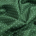 Tela Estampada de 100% Algodón 44" Polka Dots Pequeños, Lilypad - 1 yarda
