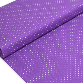 Tela Estampada de 100% Algodón 44" Polka Dots Pequeños, Opal - 1 yarda