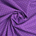 Tela Estampada de 100% Algodón 44" Polka Dots Pequeños, Opal - 1 yarda