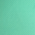 Tela Estampada de 100% Algodón 44" Polka Dots Pequeños, Peacock - 1 yarda