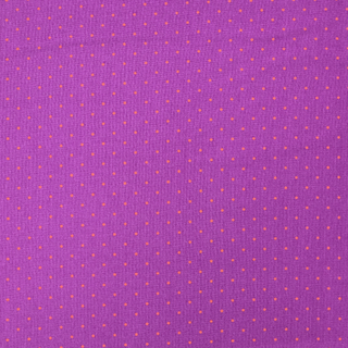 Tela Estampada de 100% Algodón 44" Polka Dots Pequeños, Thistle - 1 yarda