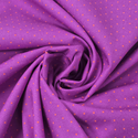 Tela Estampada de 100% Algodón 44" Polka Dots Pequeños, Thistle - 1 yarda