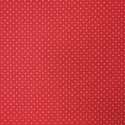 Tela Estampada de 100% Algodón 44" Polka Dots Pequeños, Watermelon - 1 yarda