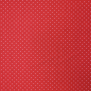Tela Estampada de 100% Algodón 44" Polka Dots Pequeños, Watermelon - 1 yarda