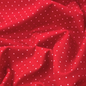 Tela Estampada de 100% Algodón 44" Polka Dots Pequeños, Watermelon - 1 yarda