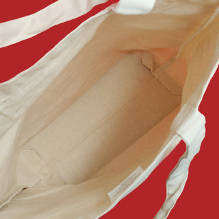 Bolso de Tela / Tote Bag - 100% Algodón, Tamaño 14"x16"