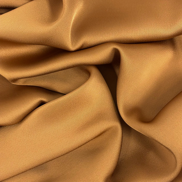 Tela Charmeuse 58", 1 yarda - Rust