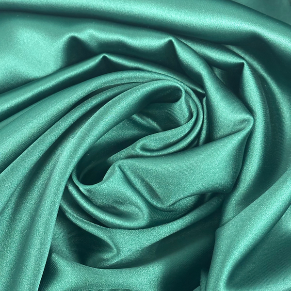Tela Miyuki Satin 60", 1 yarda - Esmeralda
