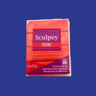 Arcilla Polimérica Premo, Anaranjado Perlado, 1 pieza