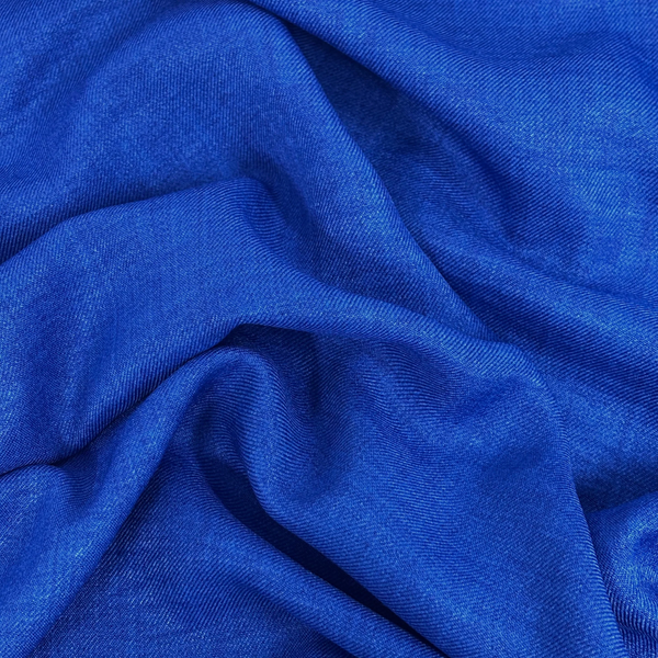 Tela Cationic (Poliéster) 60", 1 yarda - Azul Royal