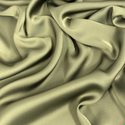 Tela Charmeuse 58", 1 yarda - Musgo
