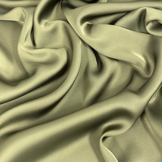 Tela Charmeuse 58", 1 yarda - Musgo