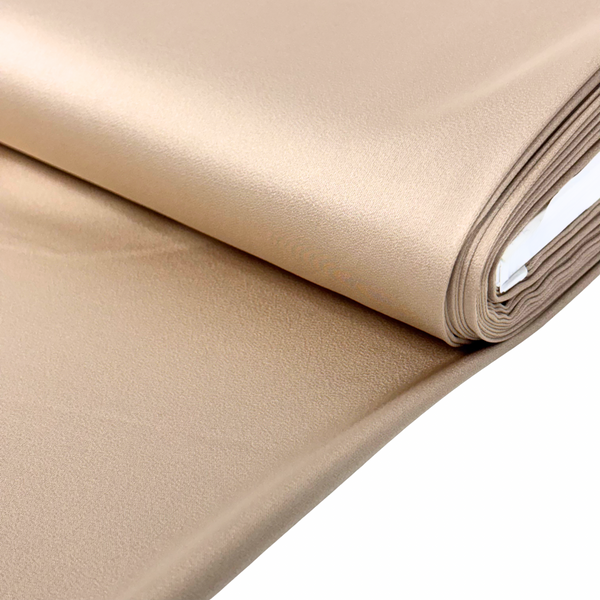 Tela Charmeuse 58", 1 yarda - Nude