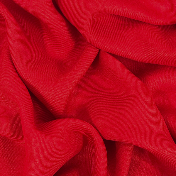 Tela Cationic (Poliéster) 60", 1 yarda - Rojo