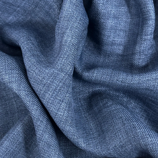 Tela Cationic (Poliéster) 60", 1 yarda - Denim Azul Oscuro
