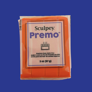 Arcilla Polimérica Premo, Anaranjado Oscuro, 1 pieza