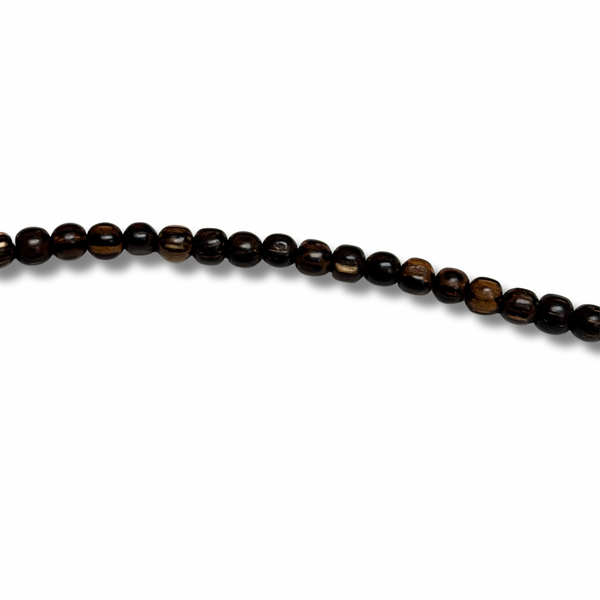 Cuentas Redondas de Madera Palm Wood - 4mm