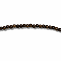 Cuentas Redondas de Madera Palm Wood - 6mm