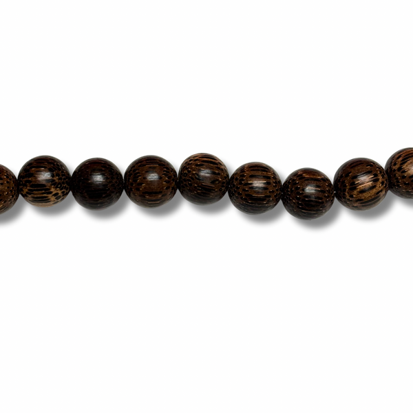 Cuentas Redondas de Madera Palm Wood - 20mm