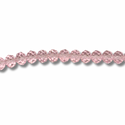 Crystal Rondelle, Pink