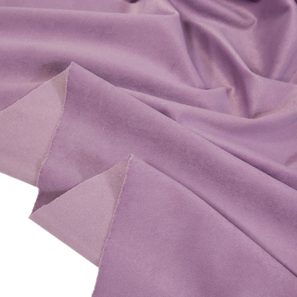 Lilac, Velvet Fabric for Tapestry - 110" Wide; 1 yard