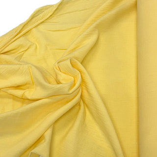 Gasa / Gauze Fabric, 54" Wide- 100% Cotton, Light Yellow
