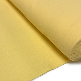 Gasa / Gauze Fabric, 54" Wide- 100% Cotton, Light Yellow