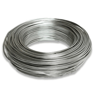 Aluminum Wire – 12 Gauge (2mm), Silver – 60 Yard Roll