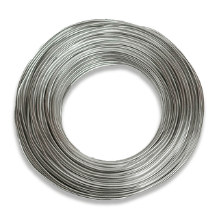 Aluminum Wire – 12 Gauge (2mm), Silver – 60 Yard Roll