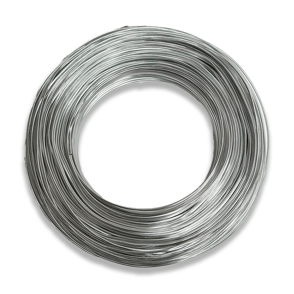 Aluminum Wire – 17 Gauge (1.5mm), Silver – 154 Yard Roll