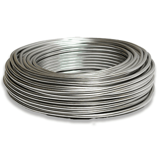 Aluminum Wire – 9 Gauge (3mm), Silver – 27.5 Yard Roll