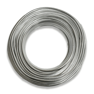 Aluminum Wire – 9 Gauge (3mm), Silver – 27.5 Yard Roll