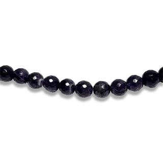 Amethyst Smooth Faceted Bead, 12mm -1 strand
