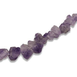 Amethyst Smooth Rock Beads, Approx. 15mm -1 strand