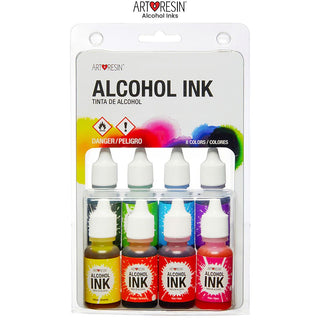 Art Resin Alcohol Ink, Multi-Pack, 8 Colors