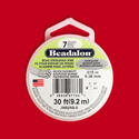 Beadalon, Bead Stringing Wire, .015"/30ft- Silver