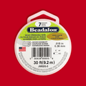 Beadalon, Bead Stringing Wire, .015"/30ft- Gold