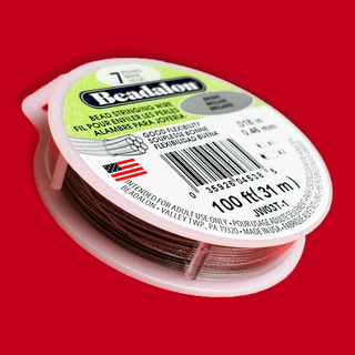Beadalon, Bead Stringing Wire, 18/100ft