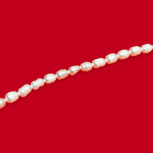 Perlas de Agua Dulce 5x8mm - Rice Shape /  Freshwater Pearls