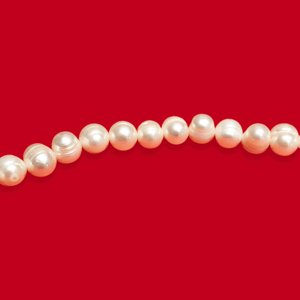 Perlas de Agua Dulce 9x10mm - Potato Shape / Freshwater Pearls