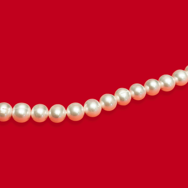 Perlas de Agua Dulce 7x8mm - Round Shape / Freshwater Pearls