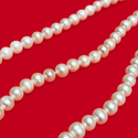 Perlas de Agua Dulce 7x8mm - Round Shape / Freshwater Pearls