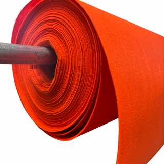 Tela de Fieltro 60" , 1 yarda - Naranja Neón
