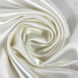 Tela Miyuki Satin 60", 1 yarda - Ivory