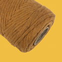 Hilo para Macramé de 4 mm 100% Algodón, 110 yardas - Bronce