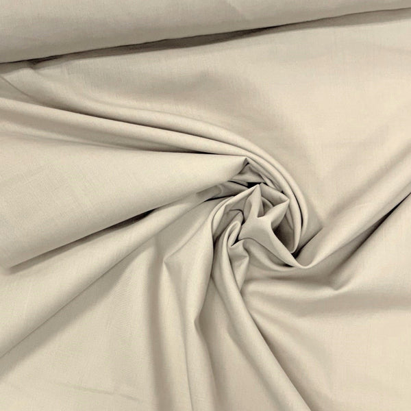 Broadcloth / Tremode, 45" Wide, 80% Polyester / 20 % Cotton; Beige
