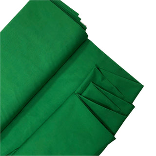 Kelly Green, Poly/Cotton Broadcloth (Tremode) Fabric - 45" Wide; 1 Yard